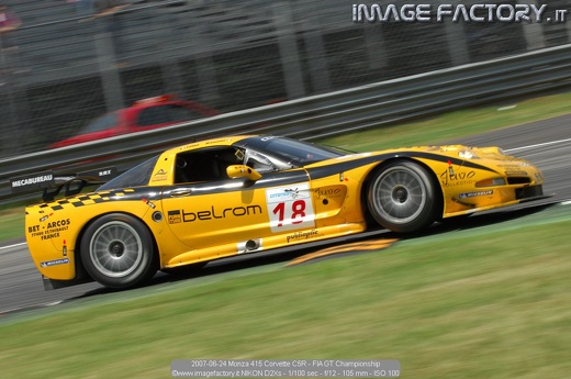 2007-06-24 Monza 415 Corvette C5R - FIA GT Championship